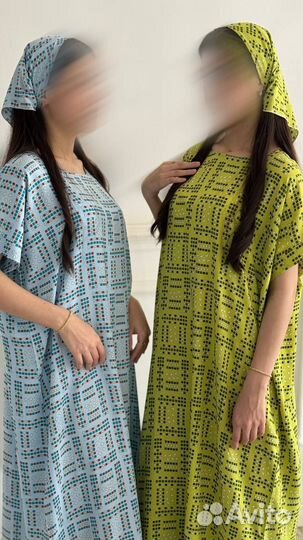 Платье штапельное