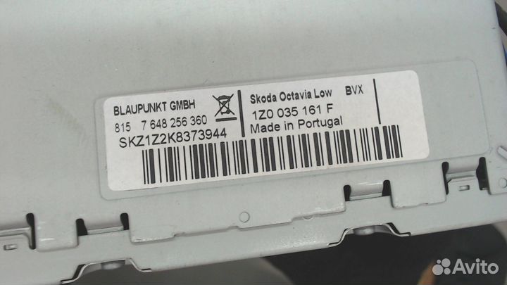Магнитола Skoda Octavia (A5), 2010