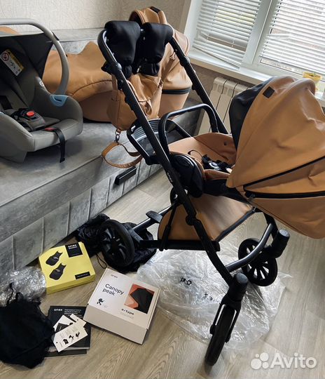 Коляска Anex e type 3 в 1 и аксессуары