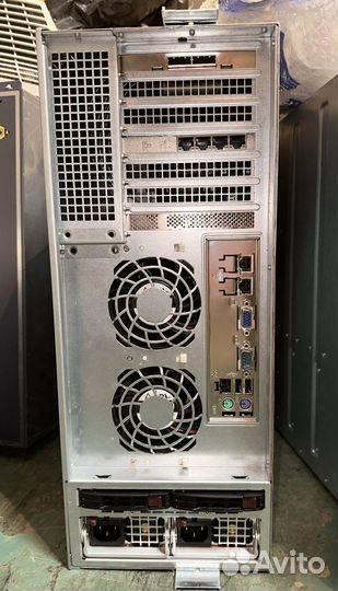 Схд Supermicro на базе шасси SCE-846 (24 HDD LFF)