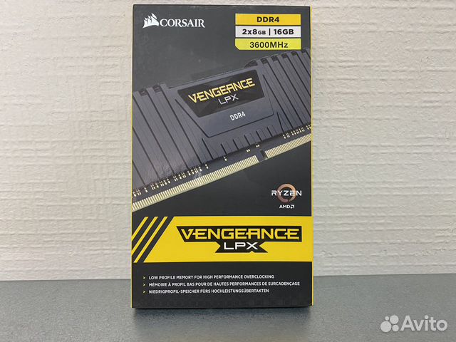 Corsair Vengeance LPX 16GB DDR4 3600MHz купить в Москве | Электроника ...