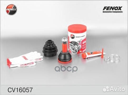 Шрус Ford Focus I 98-04, Fusion 04- CV16057 fenox