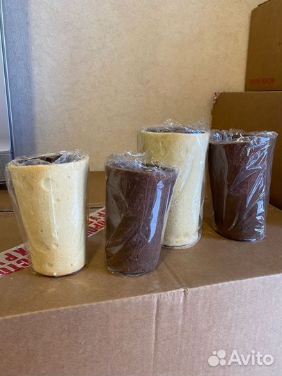 Съедобные стаканчики для кофе