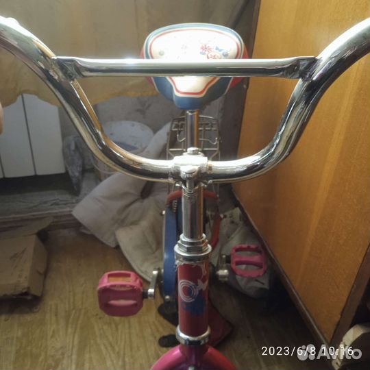 Детский велосипед для девочек