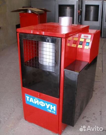 Экономная печь на отработанном масле тайфун тм15