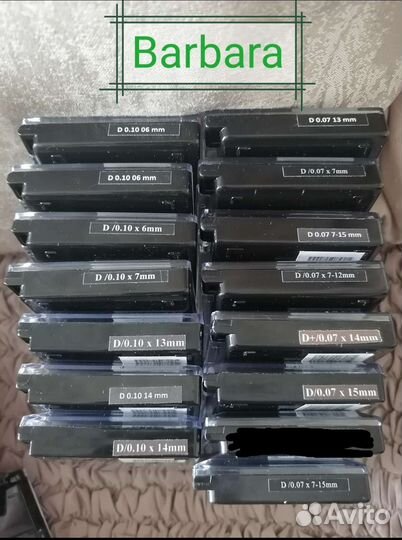 Ресницы для наращивания Barbara, Lovely, Lash go