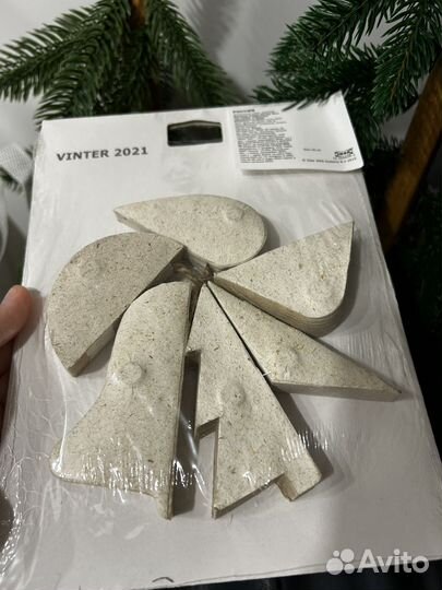 Елочные игрушки икеа