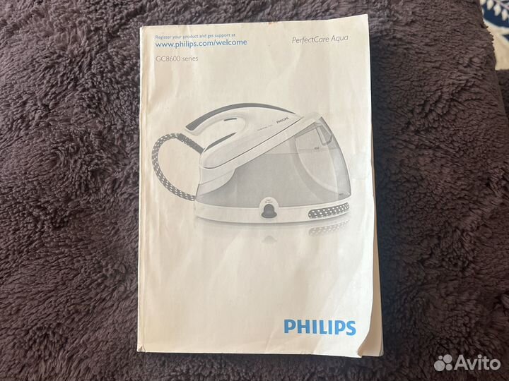 Инструкция книга от парогенератора Philips Филипс