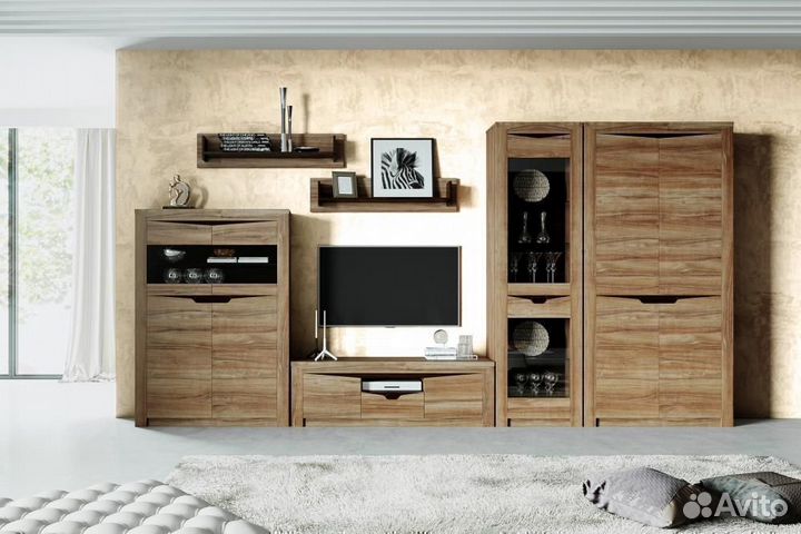 Новая Тумба под тв с дверцами 