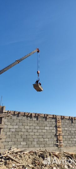 Бетонные работы, заливка фундамента, лестницы