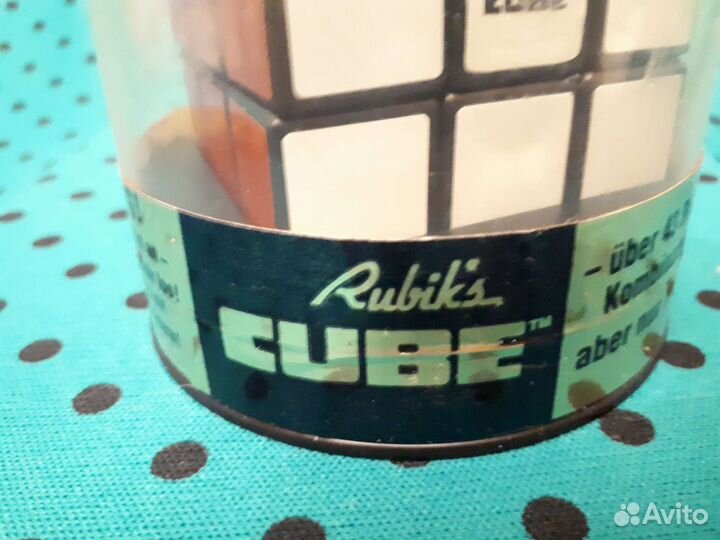 Кубик Рубика Венгрия в тубе СССР