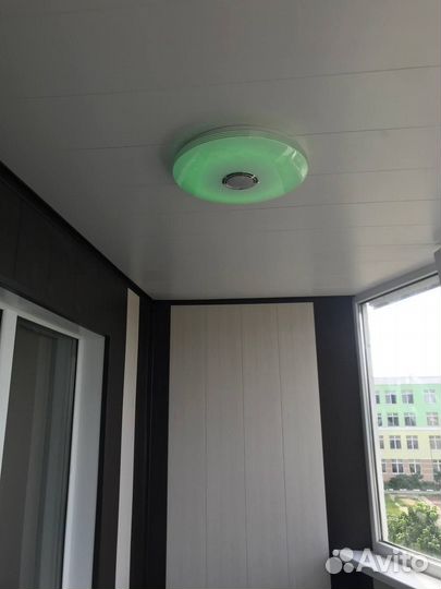 Отделка балконов и лоджий