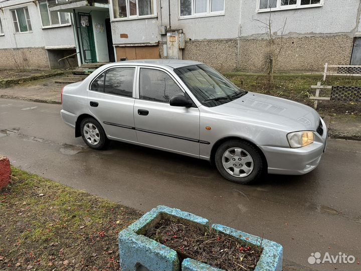 Hyundai Accent 1.5 МТ, 2007, 201 000 км