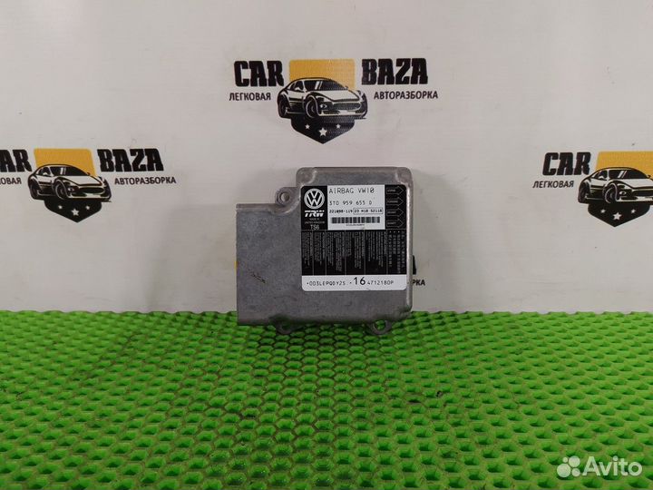 Блок управления airbag Skoda Superb