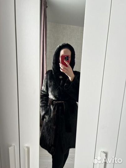 Шуба норковая 42 S
