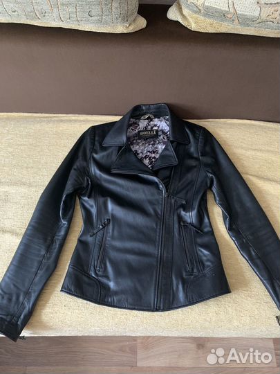 Косуха из натуральной кожи