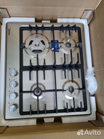 Газовая варочная панель Midea MG696TX 4k новая