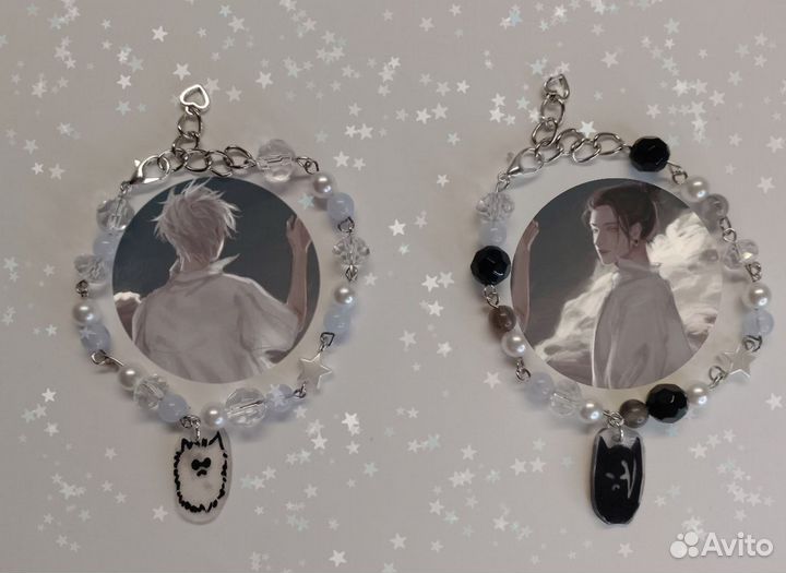 Парные браслеты ручной работы