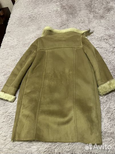 Дубленка женская zara 44 р-р