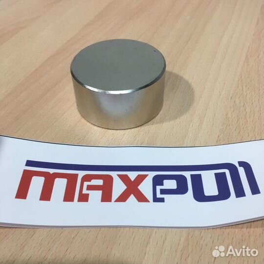 Неодимовый магнит диск 60х30