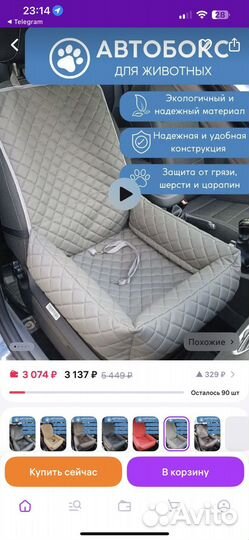 Автобокс для животных
