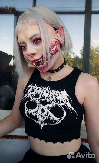 Маска Демона. Карнавальный костюм для Хеллоуина