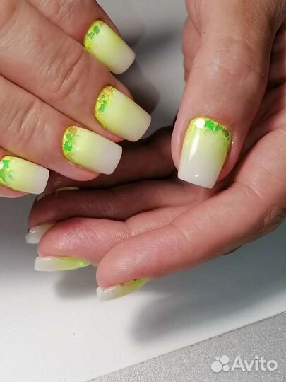 Наращивание ногтей, укрепление, гель лак, педикюр