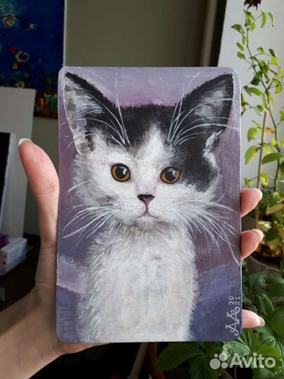 Картина акрилом на заказ