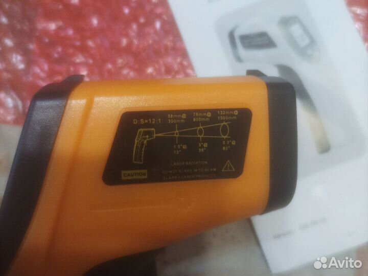 Термометр пирометр цифровой бесконтактный