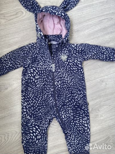 Флисовый комбинезон