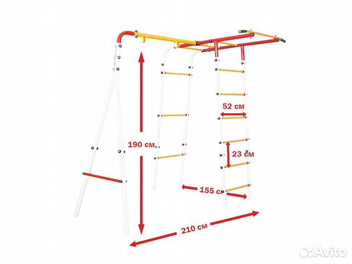 Спортивный детский комплекс для дачи