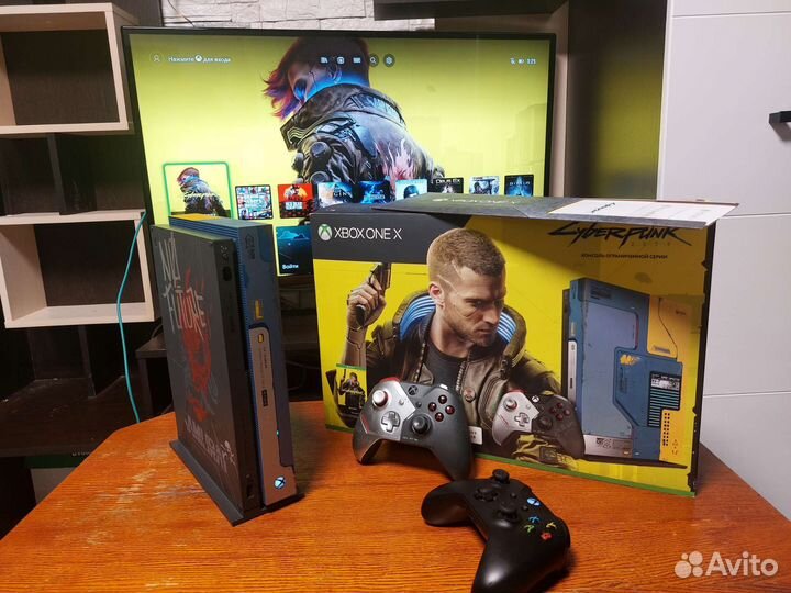 Консоль Xbox One X CyberPunk 2077 Limited Edition