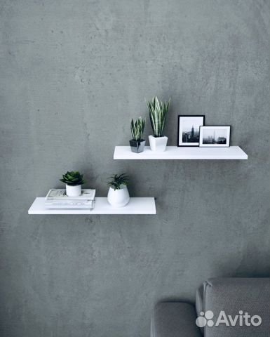 Настенная навесная (Парящая) полка