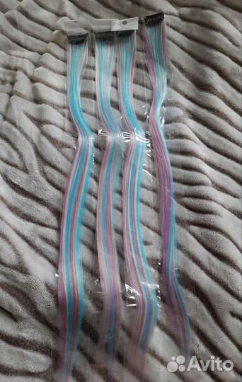 Цветные пряди новые