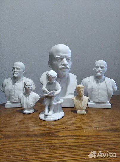 В.И.Ленин фарфор,бисквит