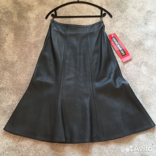 Юбка кожаная годе Deri Saraye