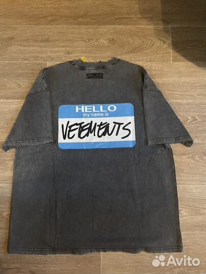 Vetements футболка