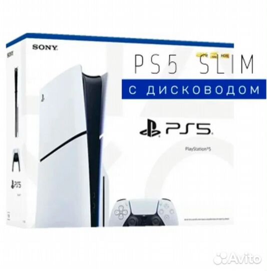 Sony PlayStation 5 sim 1tb с дисководом