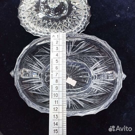 Ваза для конфет Варвара гхз СССР (сзр)