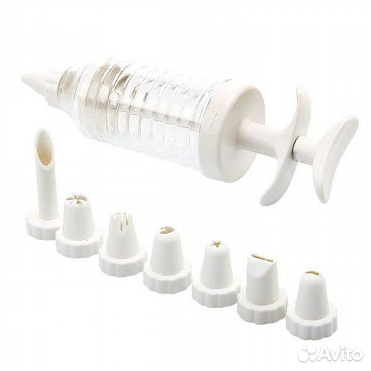 Кондитерский шприц 8 насадок