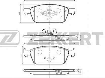 Передние тормозные колодки Ford Kuga 2010-2020