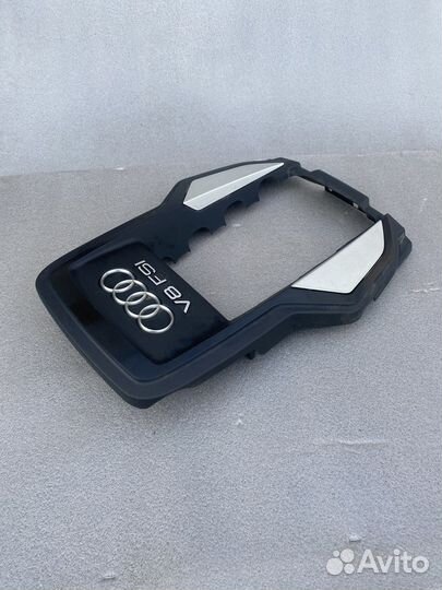 Накладка на двигатель Audi A8 D4 V8 FSI