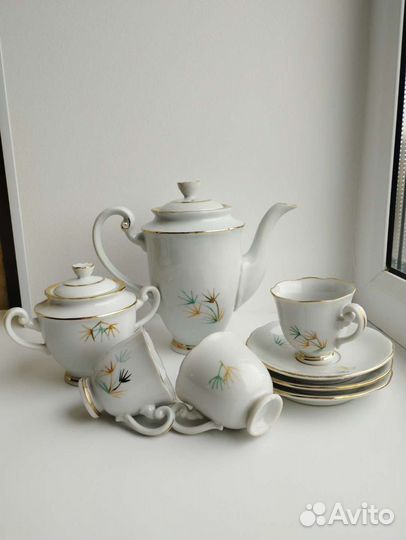 Сервиз кофейный Бамбук