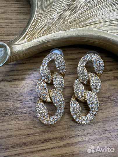 Серьги Oscar DE la renta цепи