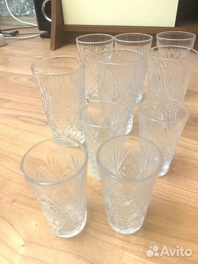 Гусь хрустальный стаканы
