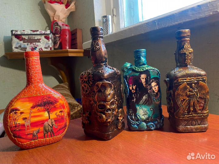 Бутылка-подарок