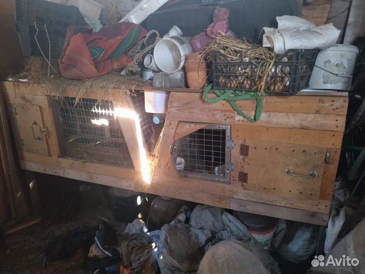 Клетка для кролика большая