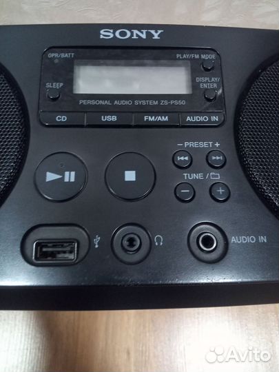 Магнитола Sony zs-ps 50