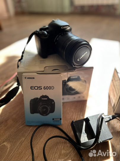 Зеркальный фотоаппарат canon 600d