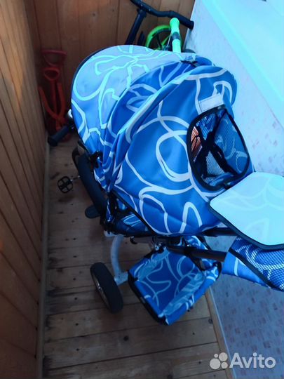 Детский трехколесный велосипед бу